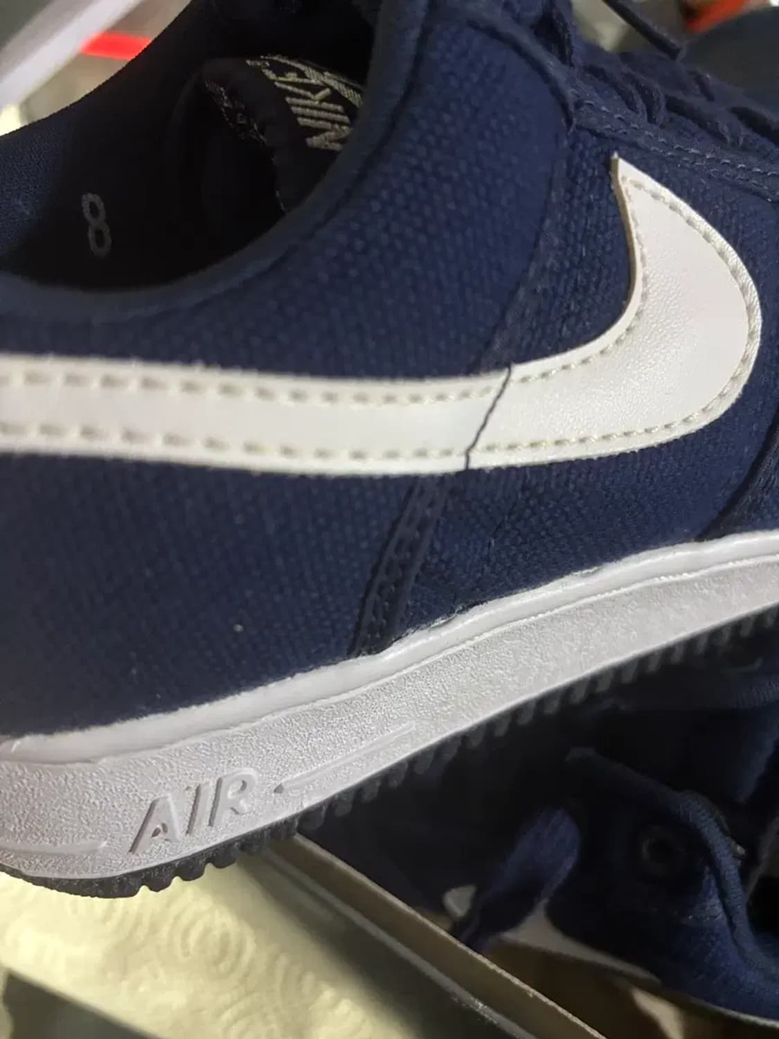 나이키 에어포스1 남/흰 260 신품 상품이미지3