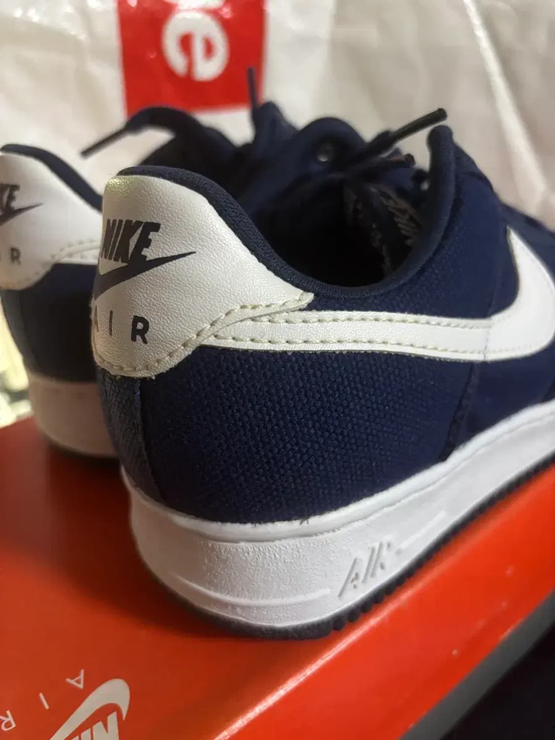 나이키 에어포스1 남/흰 260 신품 상품이미지5