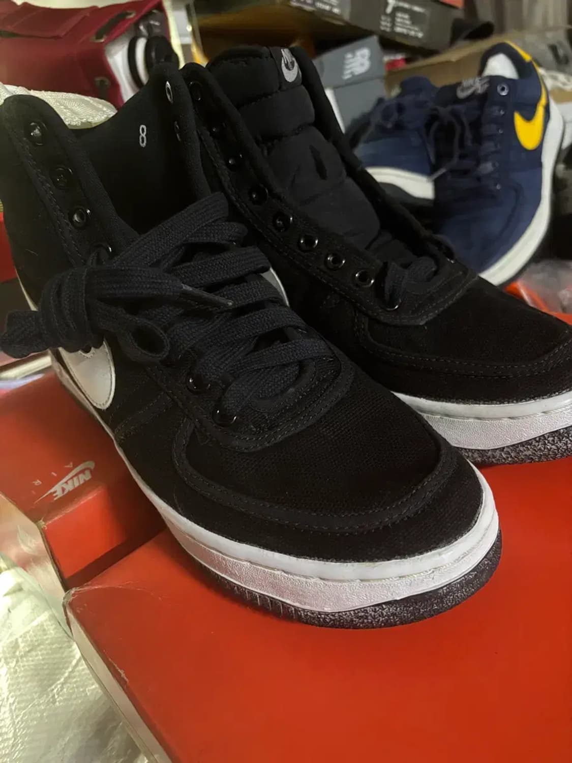 나이키 에어포스1 하이 cvs 블랙/화이트 260mm 신품 상품이미지2