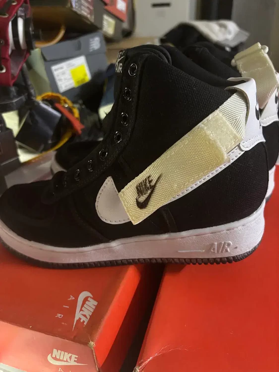 나이키 에어포스1 하이 cvs 블랙/화이트 260mm 신품 상품이미지7