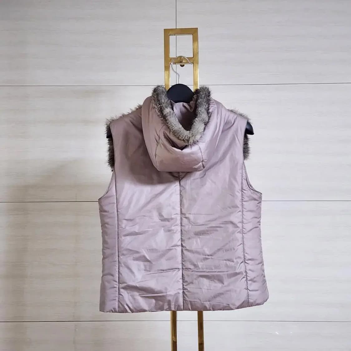 max&moi 밍크 트리밍 베스트 상품이미지6