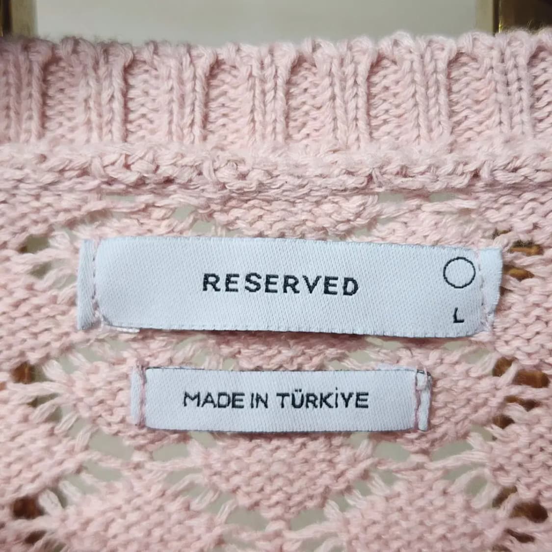 reserved 크로셰 니트 상품이미지3