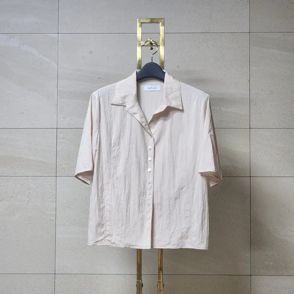 리플레인 HALF SLEEVE OPEN COLLAR SHIRTS 상품이미지2