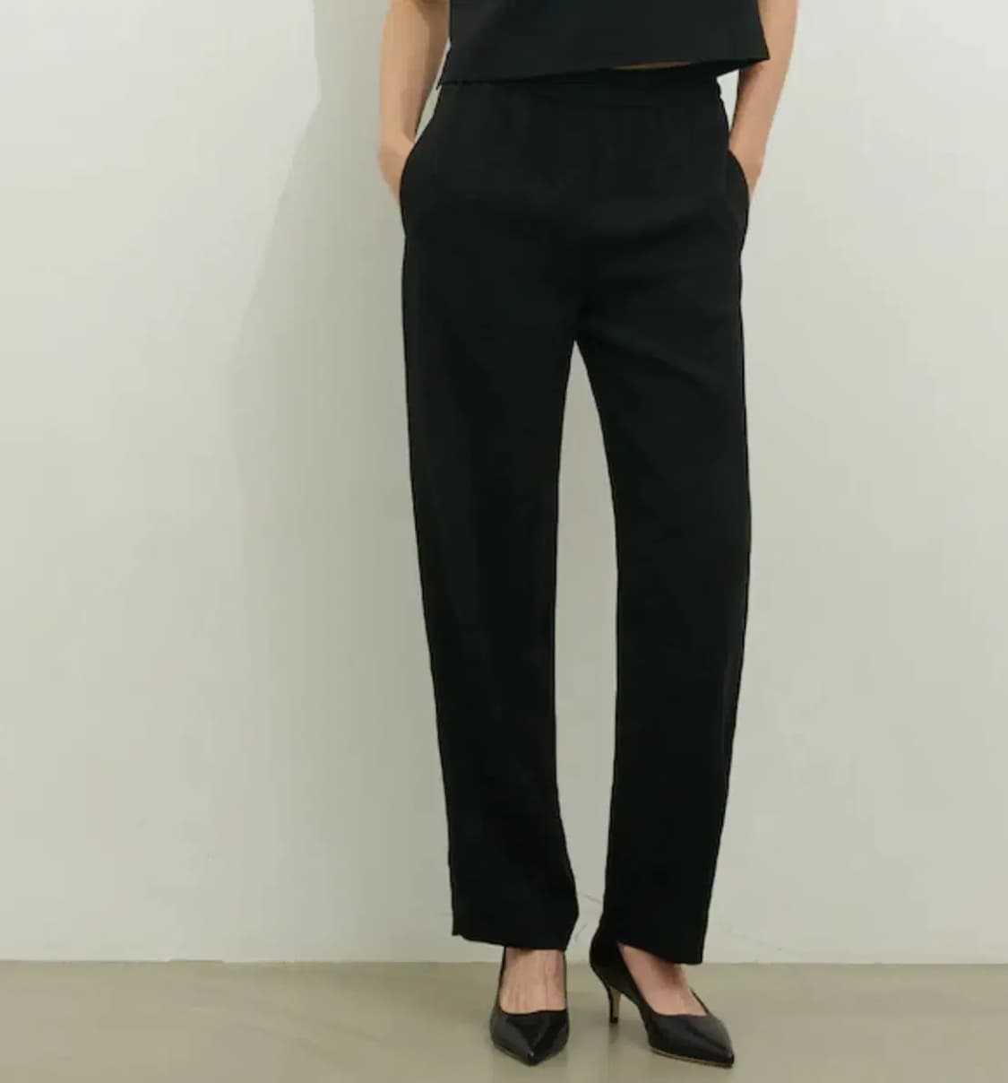 25 띠어리 Satin Crepe Relaxed Pull on pants 상품이미지7