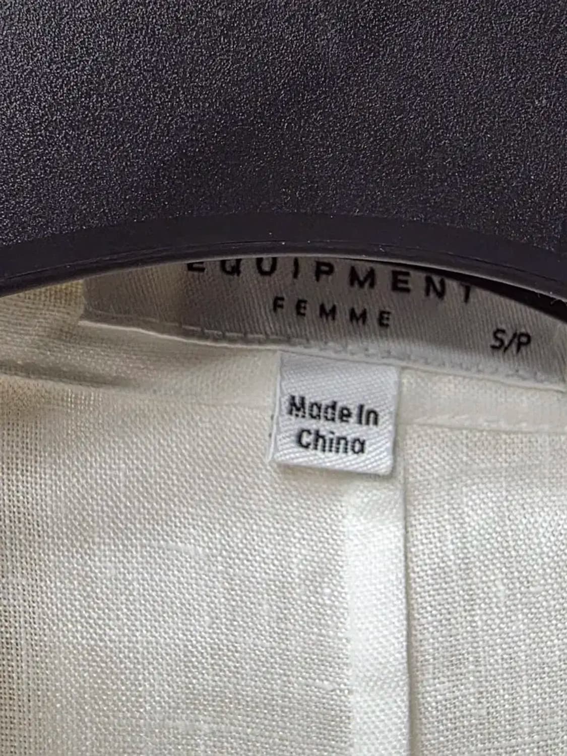 이큅먼트 린넨 블라우스 상품이미지2