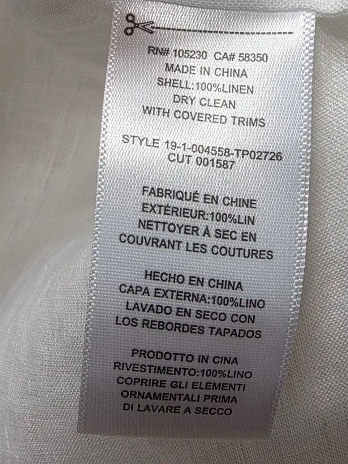 이큅먼트 린넨 블라우스 상품이미지3