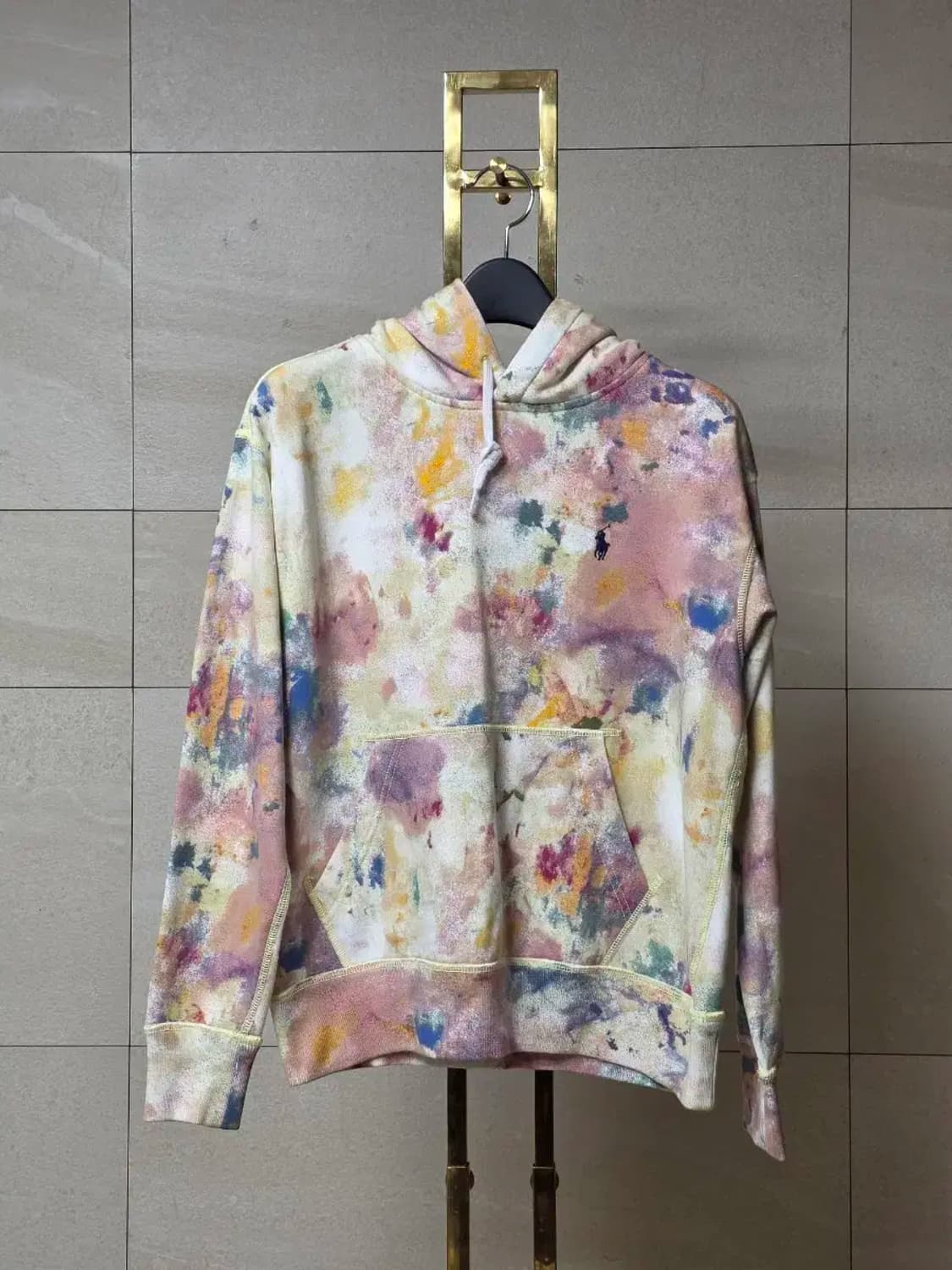 폴로 랄프로렌 타이다이 페인팅 후드 상품이미지1