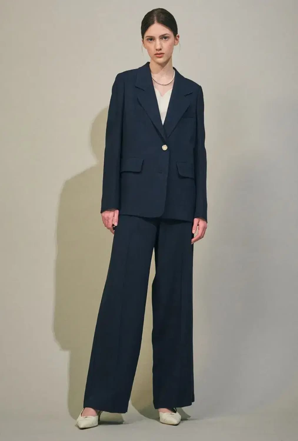 24 마인 오버사이즈 싱글 브레스티드 자켓 상품이미지1