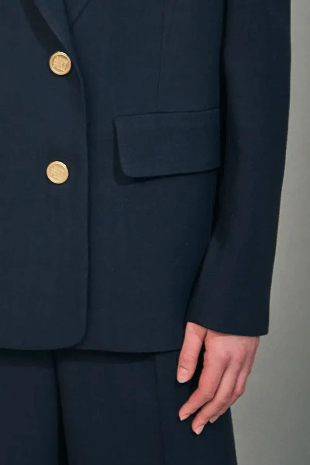 24 마인 오버사이즈 싱글 브레스티드 자켓 상품이미지3