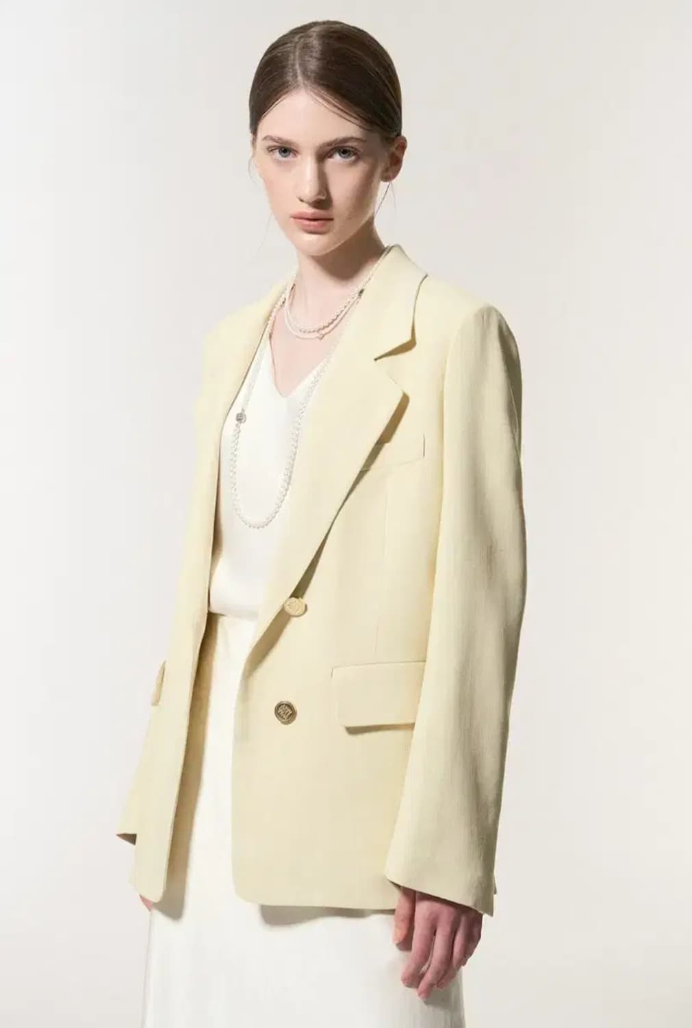 24 마인 오버사이즈 싱글 브레스티드 자켓 상품이미지2