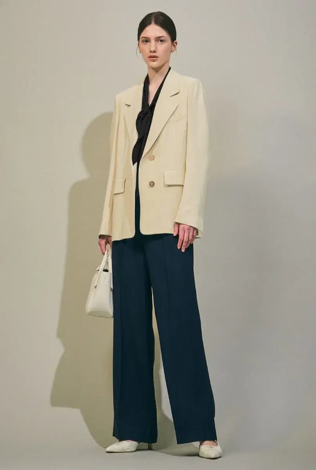 24 마인 오버사이즈 싱글 브레스티드 자켓 상품이미지4