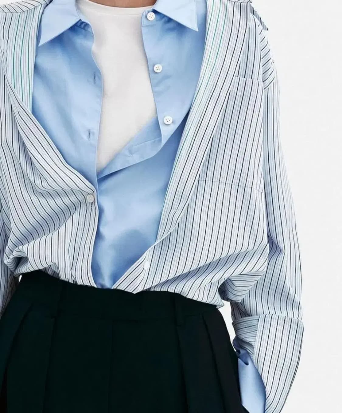 오르 스트라이프 셔츠 상품이미지4