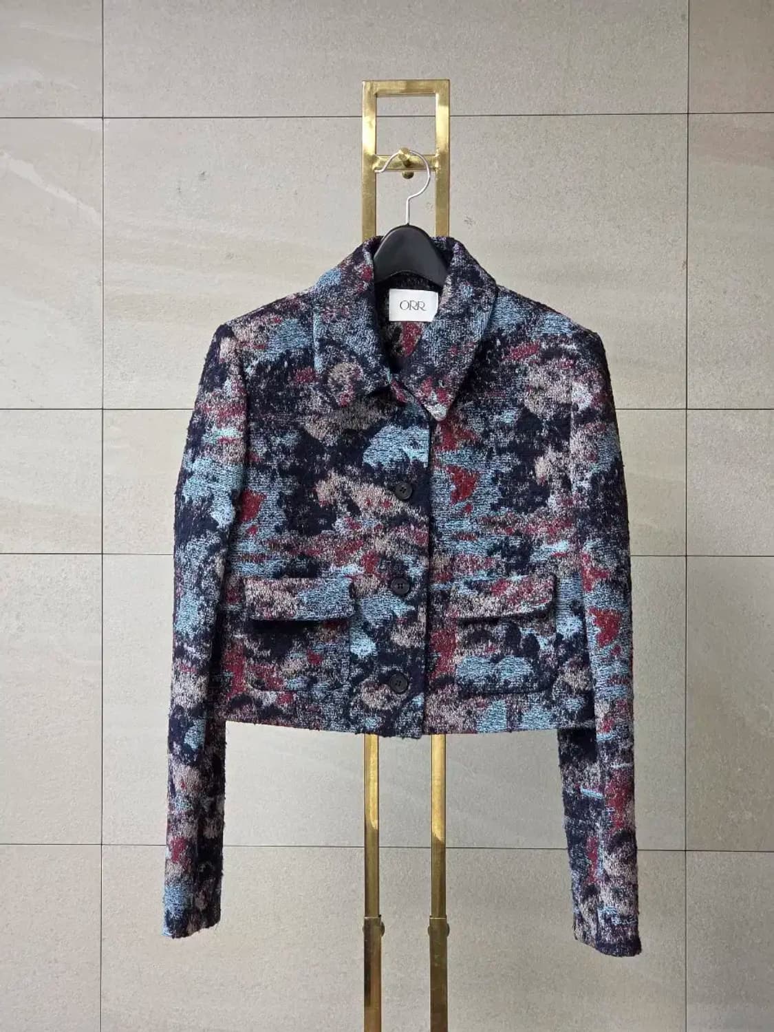 ORR 오르 자카드 자켓 상품이미지1