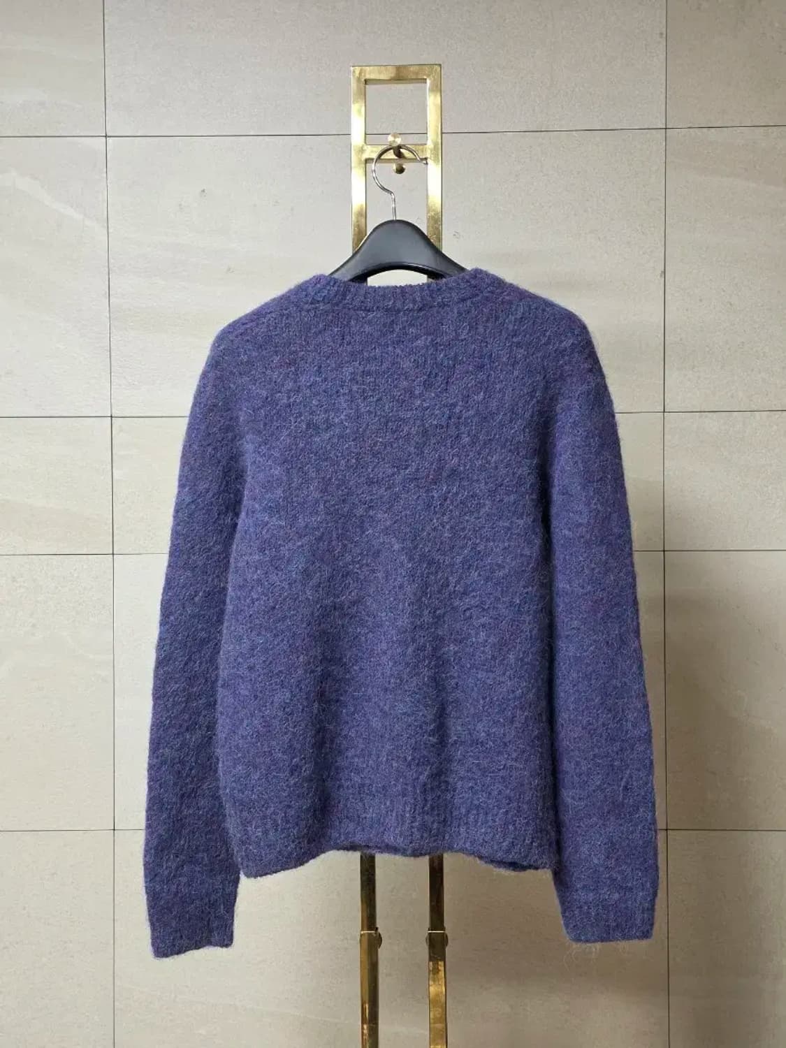 ROMANTICIZE 라마 울 혼방 헤어리 니트 상품이미지4