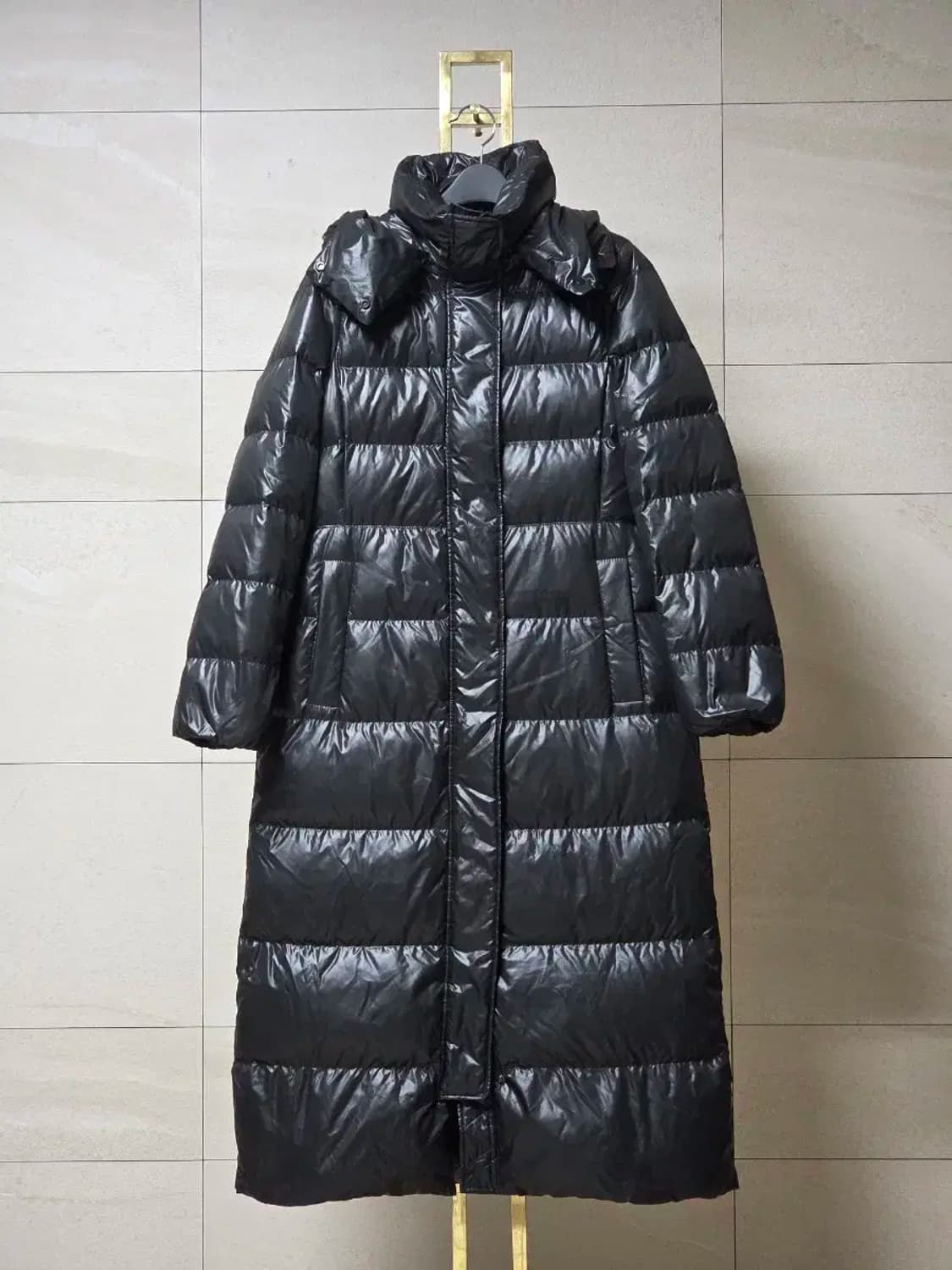 MASSIMO DUTTI 마시모두띠 덕다운 롱 패딩 상품이미지2