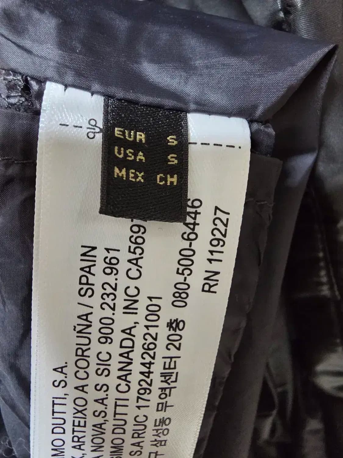 MASSIMO DUTTI 마시모두띠 덕다운 롱 패딩 상품이미지3