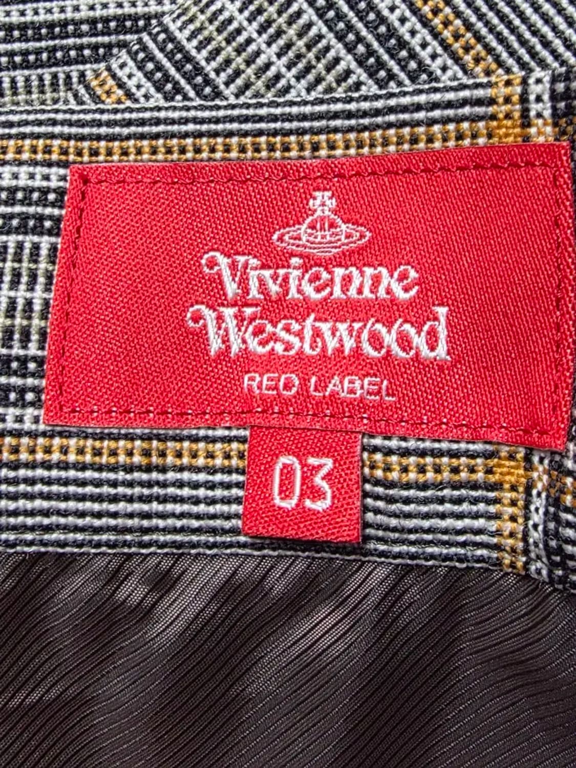 비비안웨스트우드 체크 스커트 상품이미지2