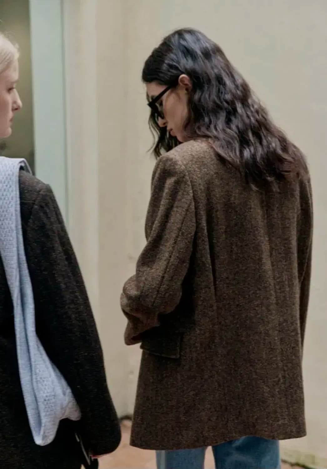 엔오르 울 헤링본 3버튼 자켓 상품이미지3