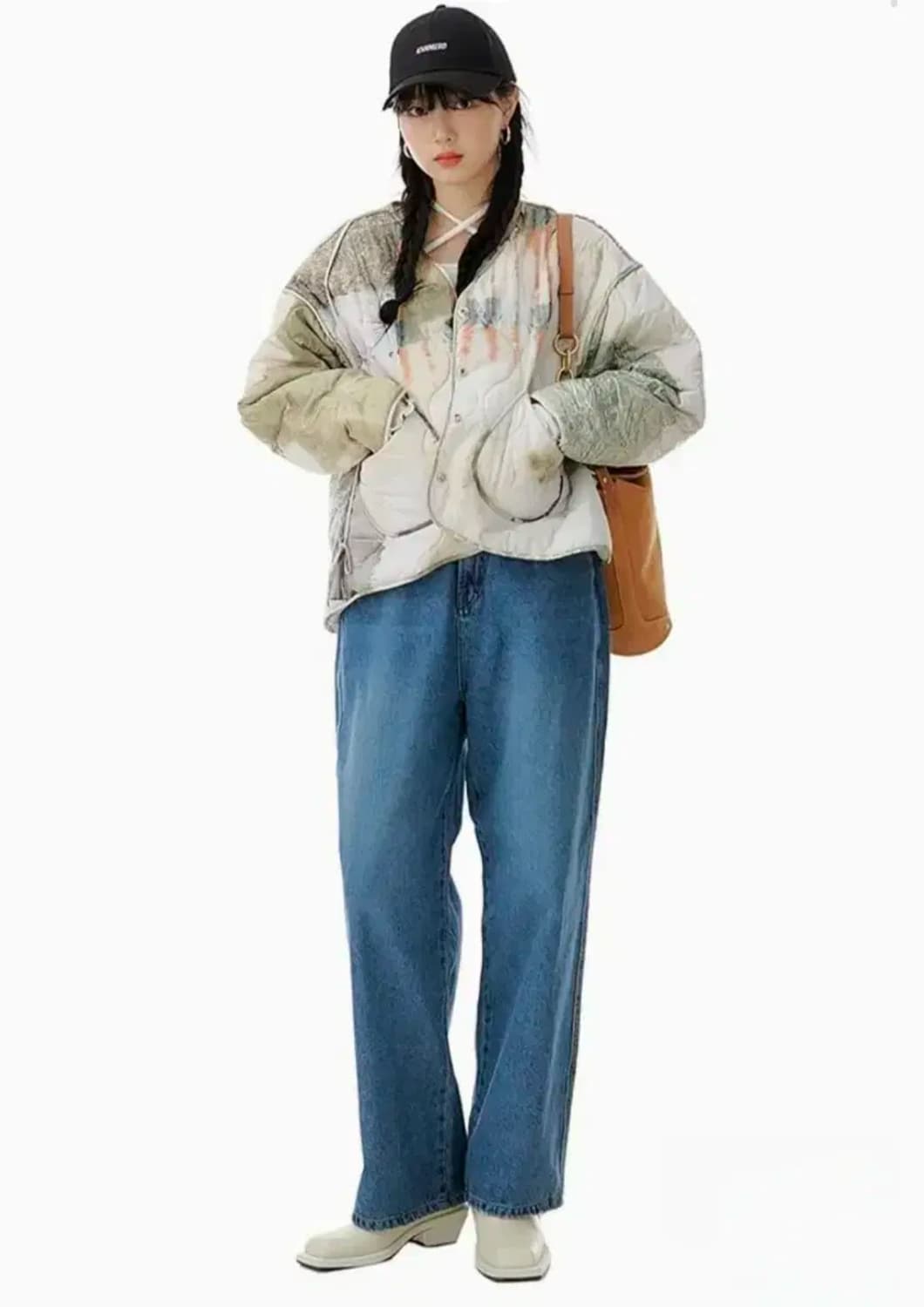 ojos 퀼팅 자켓 상품이미지1