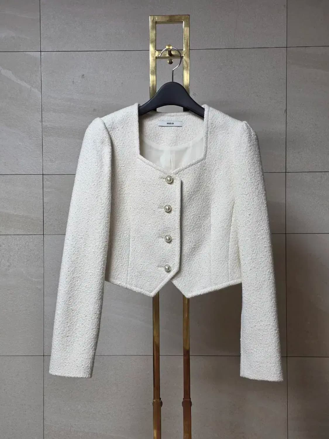 김민주 착용 mudidi 트위드 자켓 상품이미지4