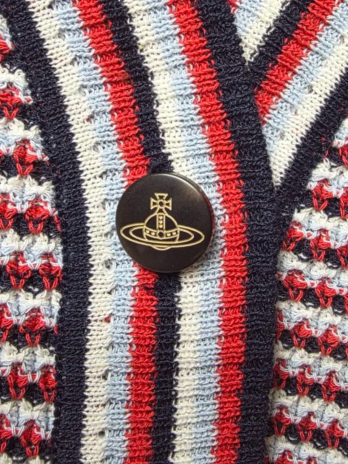 비비안웨스트우드 앵글로매니아 스트라이프 가디건 상품이미지3