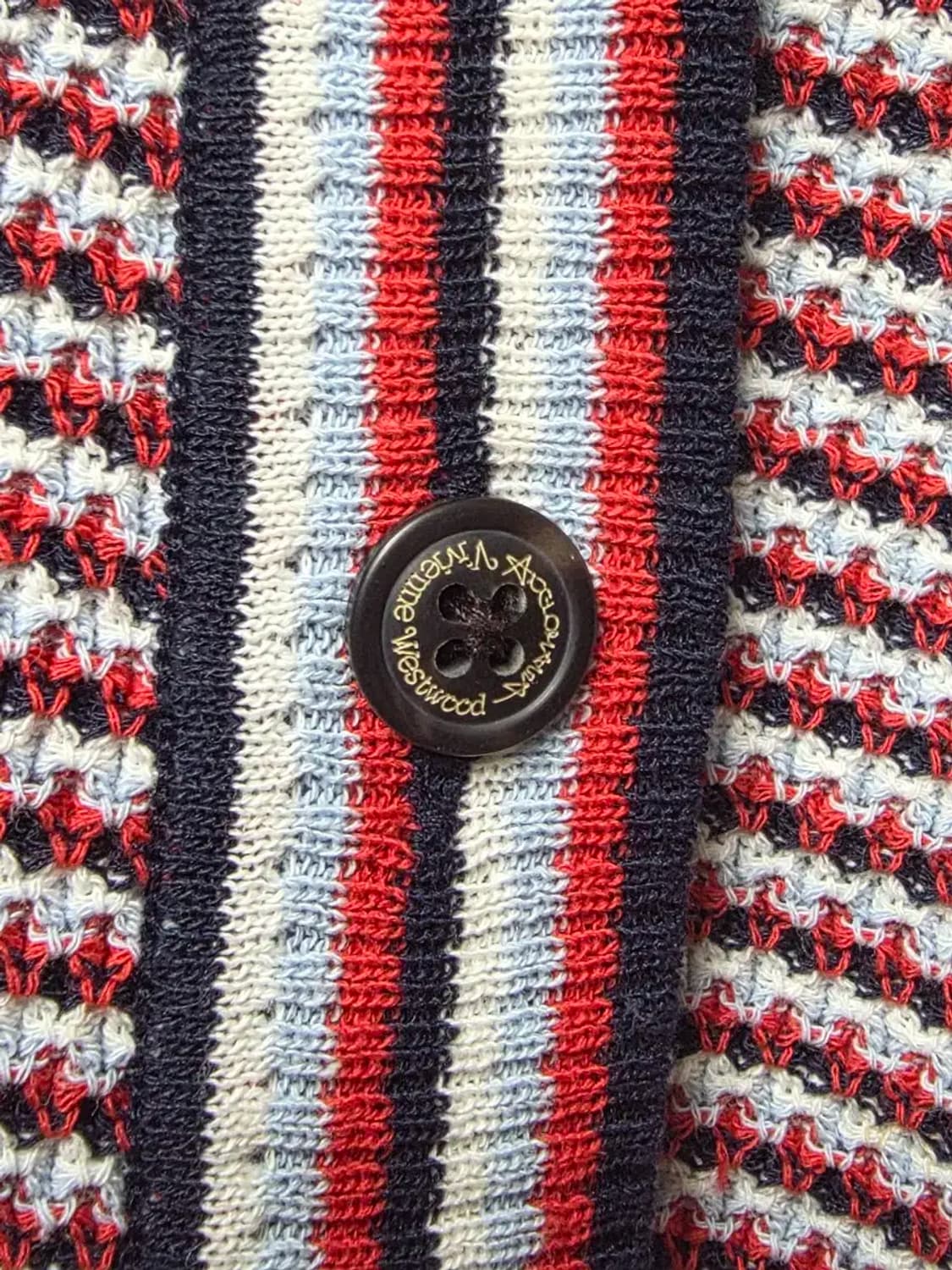 비비안웨스트우드 앵글로매니아 스트라이프 가디건 상품이미지4