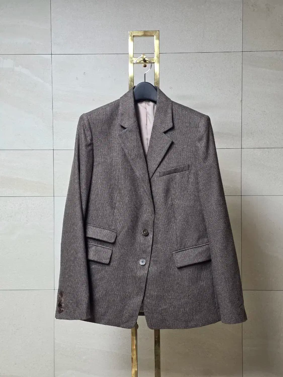 김태리 윤승아 착용 프론트로우 울 캐시미어 혼방 자켓 상품이미지4