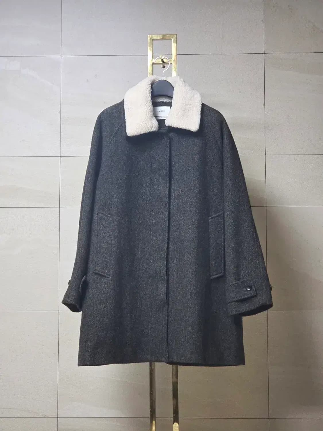 베니르 덤블 카라 코트 상품이미지1