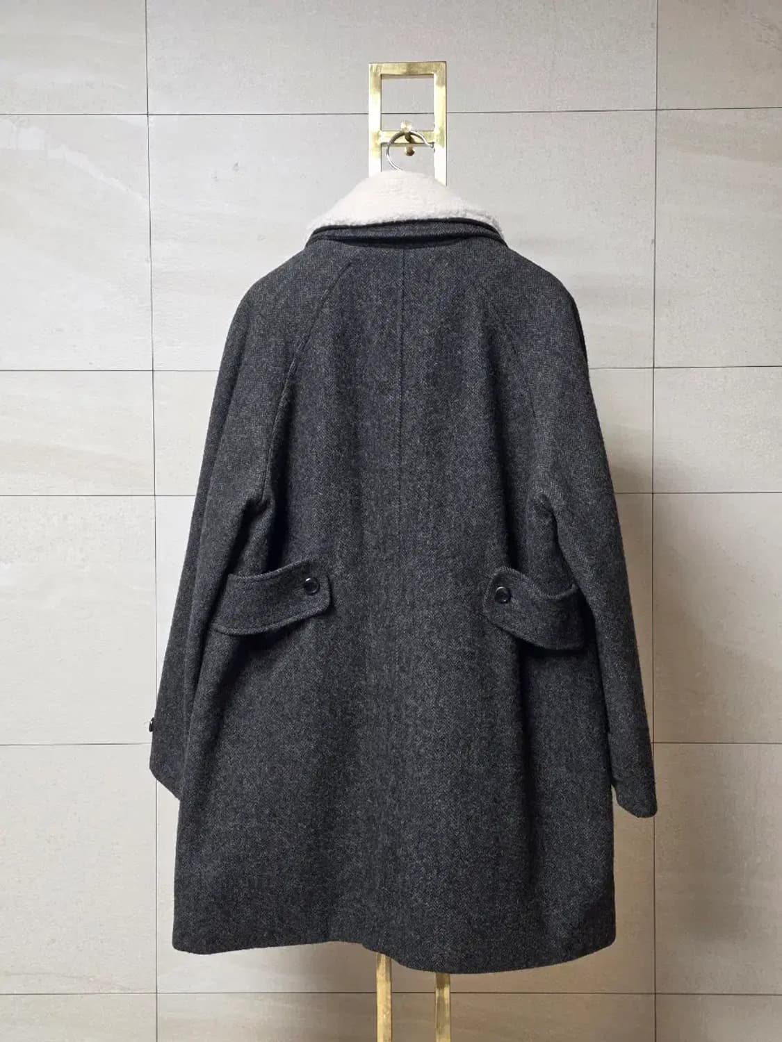 베니르 덤블 카라 코트 상품이미지4