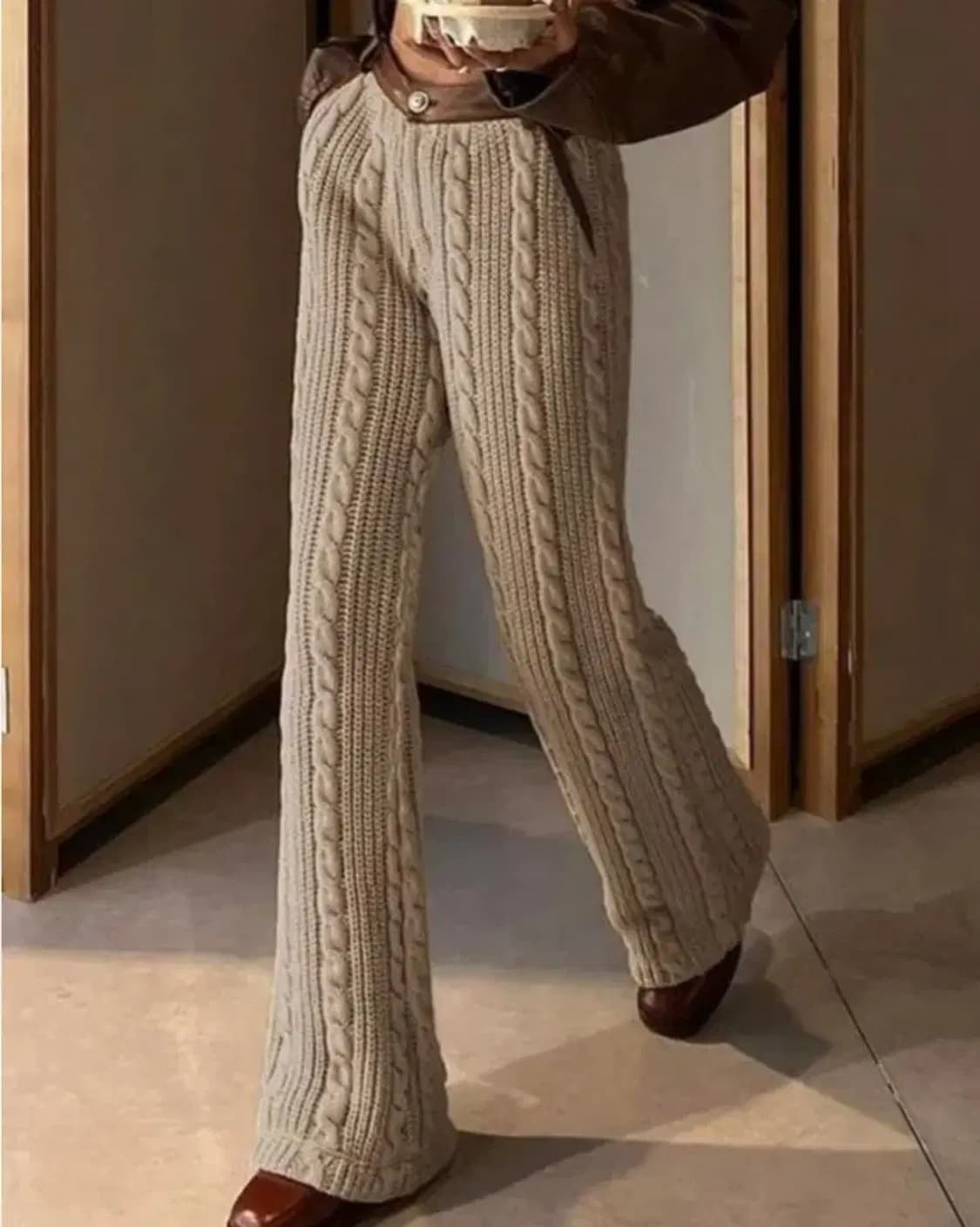 kijun 니트 팬츠 상품이미지1