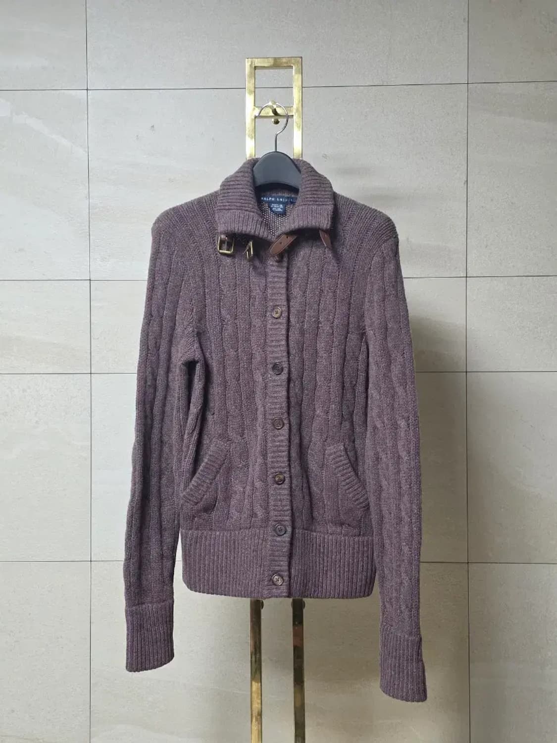 랄프로렌 케이블 니트 가디건 상품이미지1