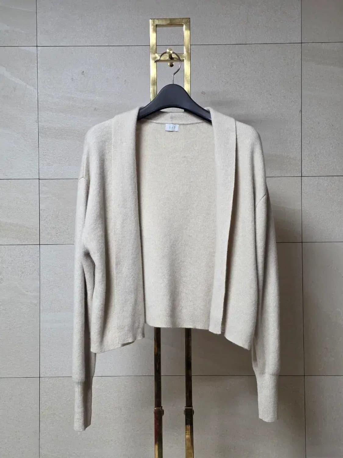 시에 울 캐시미어 오픈 가디건 상품이미지1
