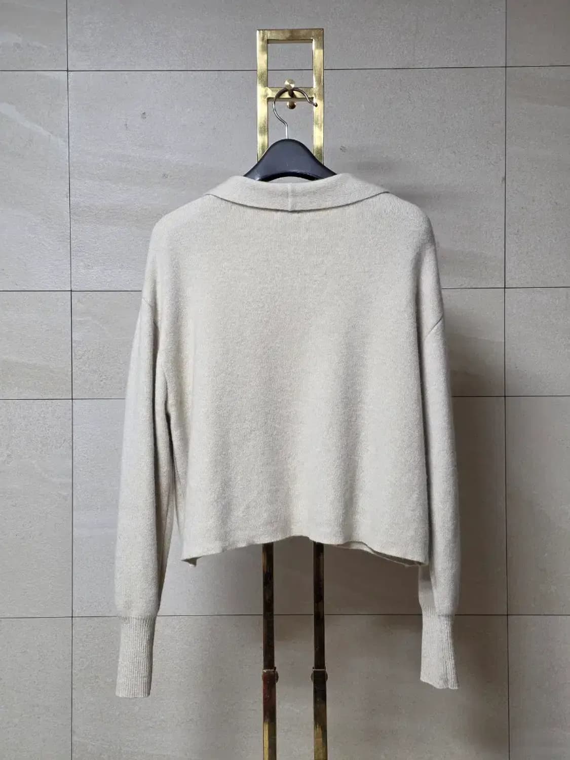 시에 울 캐시미어 오픈 가디건 상품이미지3