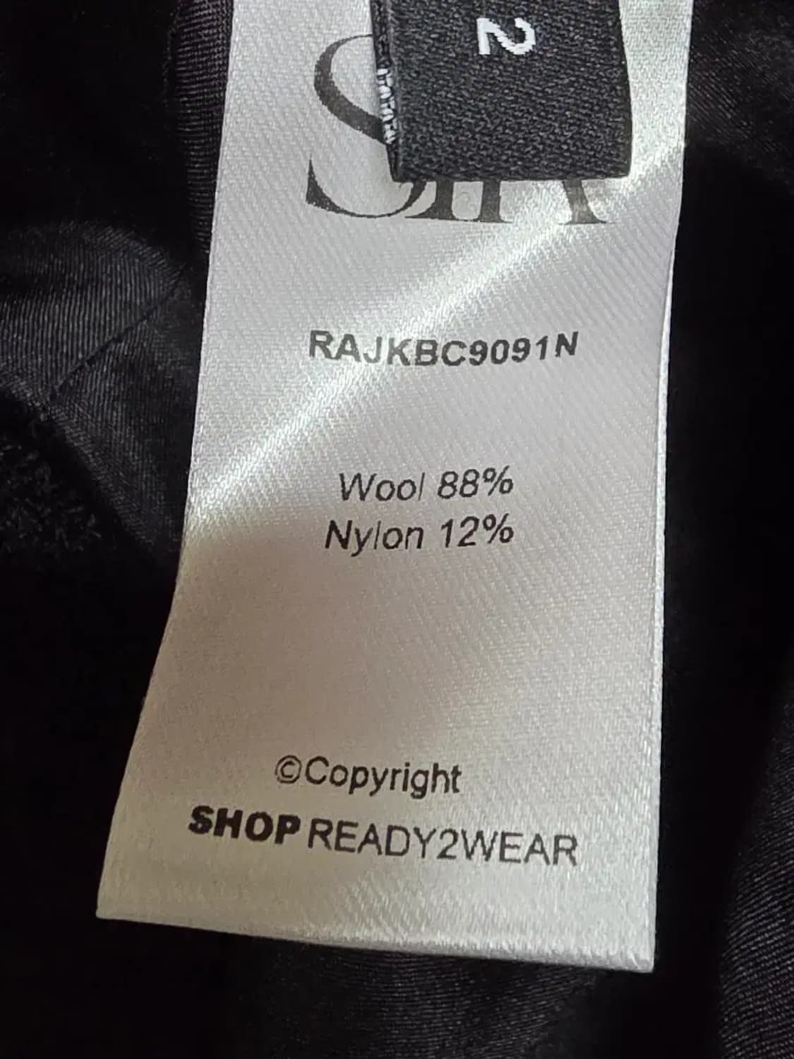 레디투웨어 R2W 하트 쥬얼 버튼 울 트위드 자켓 상품이미지3