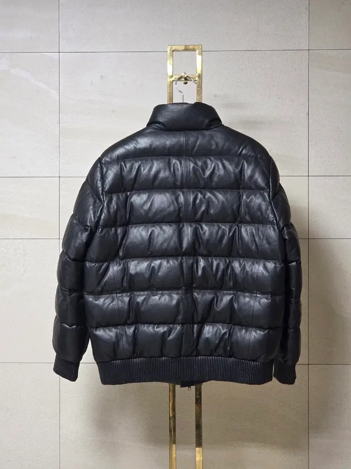 로보 램스킨 구스다운 패딩 남성 105~110 상품이미지5