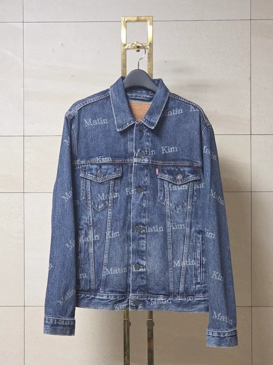 마뗑킴 x 리바이스 데님 자켓 남녀공용 상품이미지1