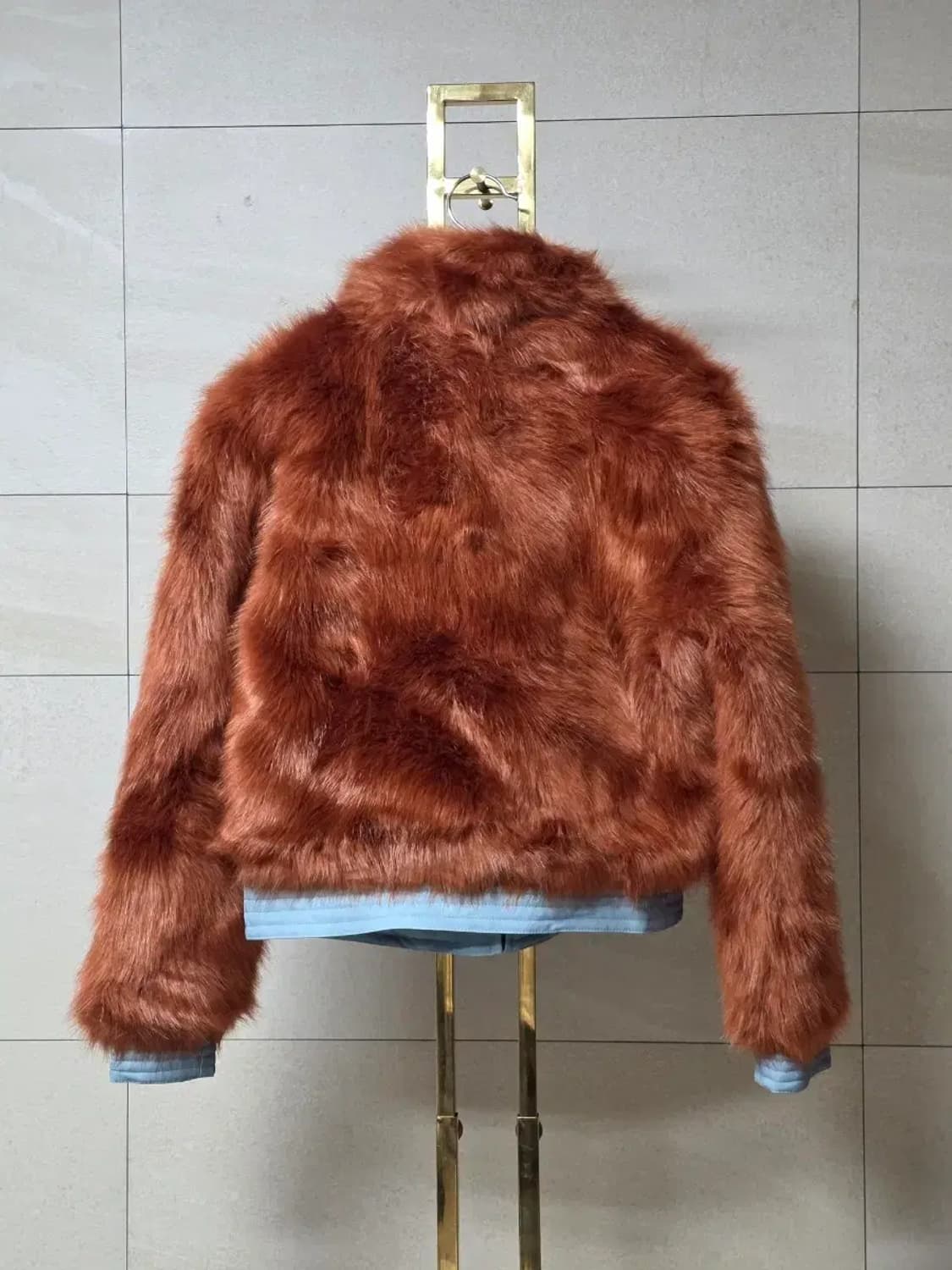 스컬프터(Sculptor) 탠저린 에코 퍼 자켓 상품이미지7