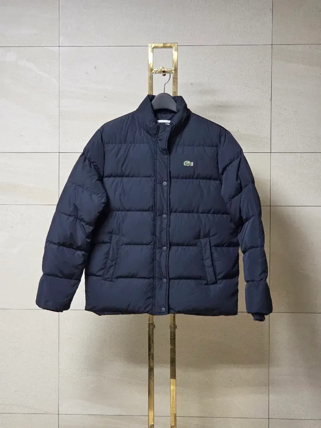 남녀공용 라코스테 덕다운 패딩 상품이미지1