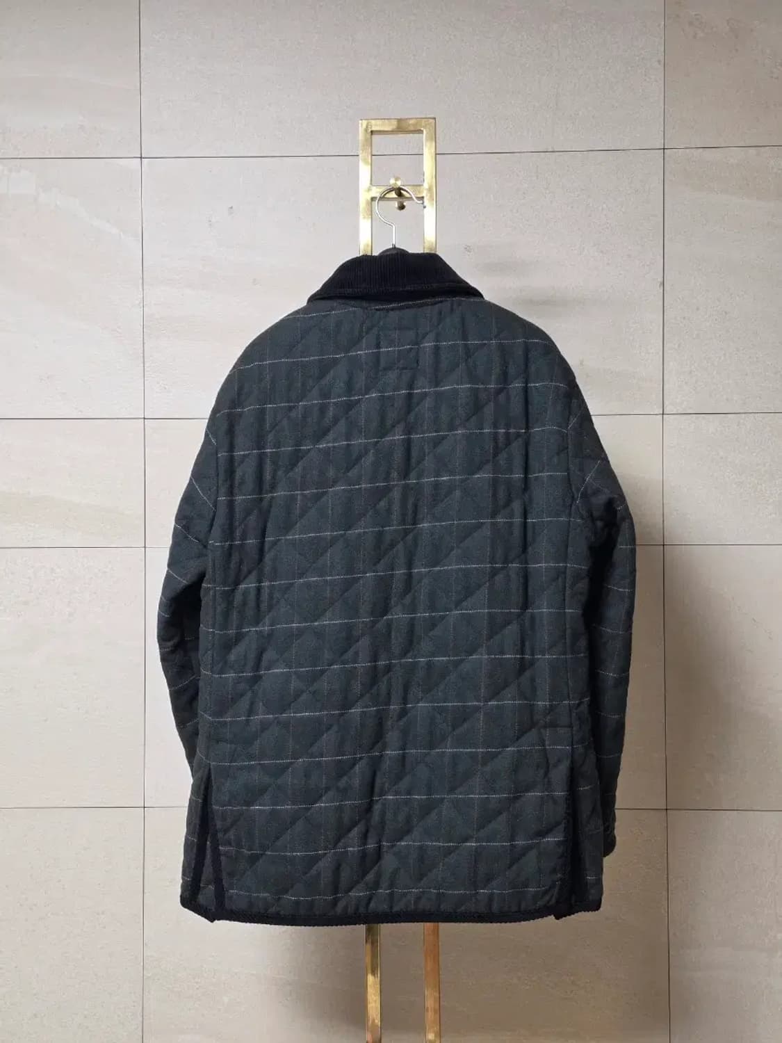 스튜디오 톰보이 코듀로이 배색 퀼팅 자켓 상품이미지4