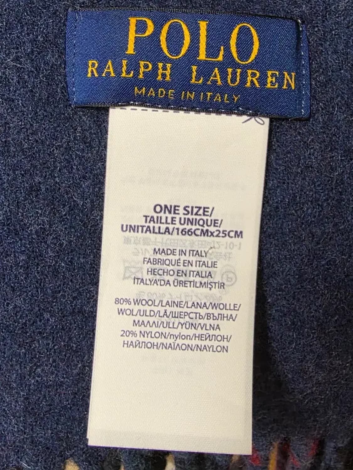 폴로 랄프로렌 리버서블 울 머플러 상품이미지4