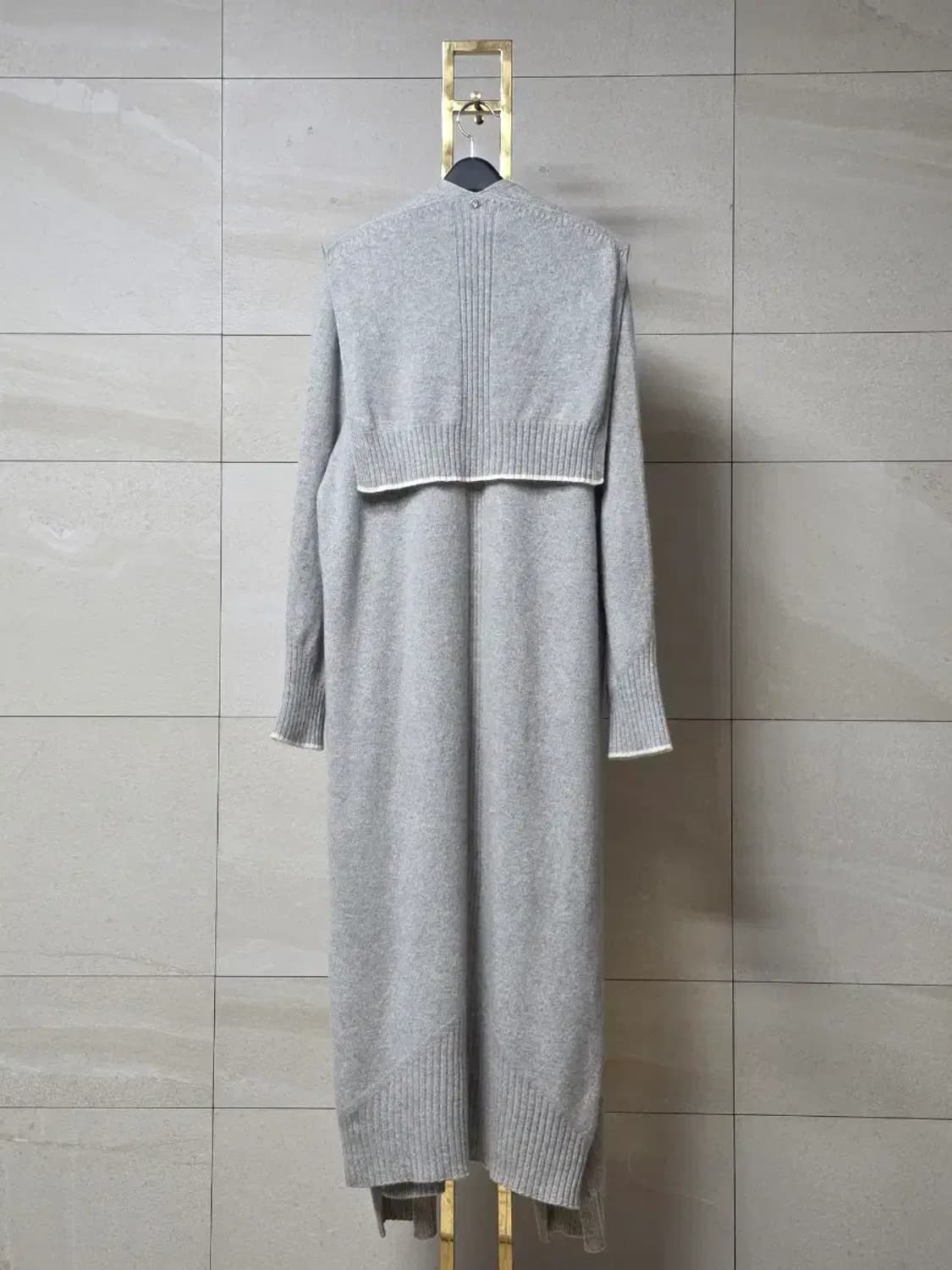 헬렌카민스키 캐시미어 혼방 롱 가디건과 레이어드 숄 상품이미지2