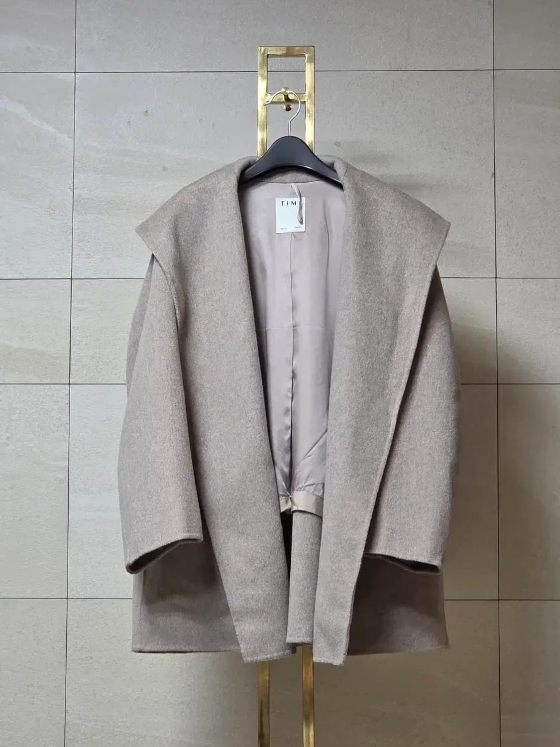 23 타임 캐시미어 블렌디드 핸드메이드 코트 상품이미지3