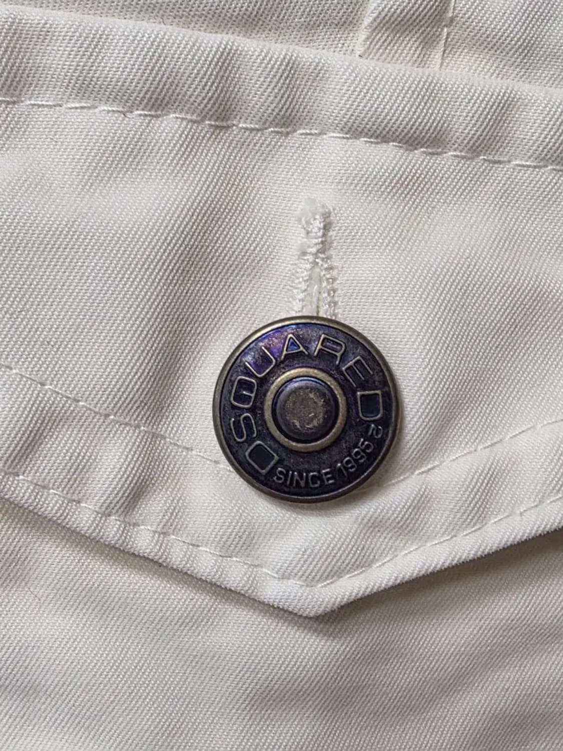 디스퀘어드2 화이트 4포켓 크롭 자켓 상품이미지4