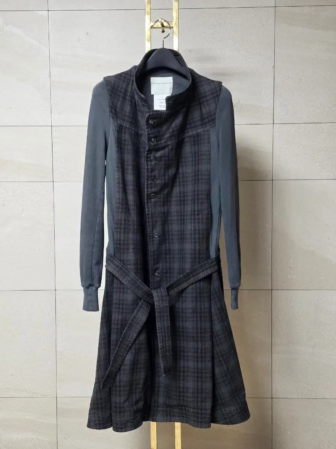 스테판 슈나이더 믹스매치 롱 코트 상품이미지2