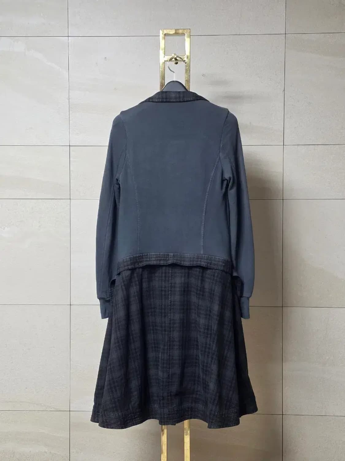 스테판 슈나이더 믹스매치 롱 코트 상품이미지4