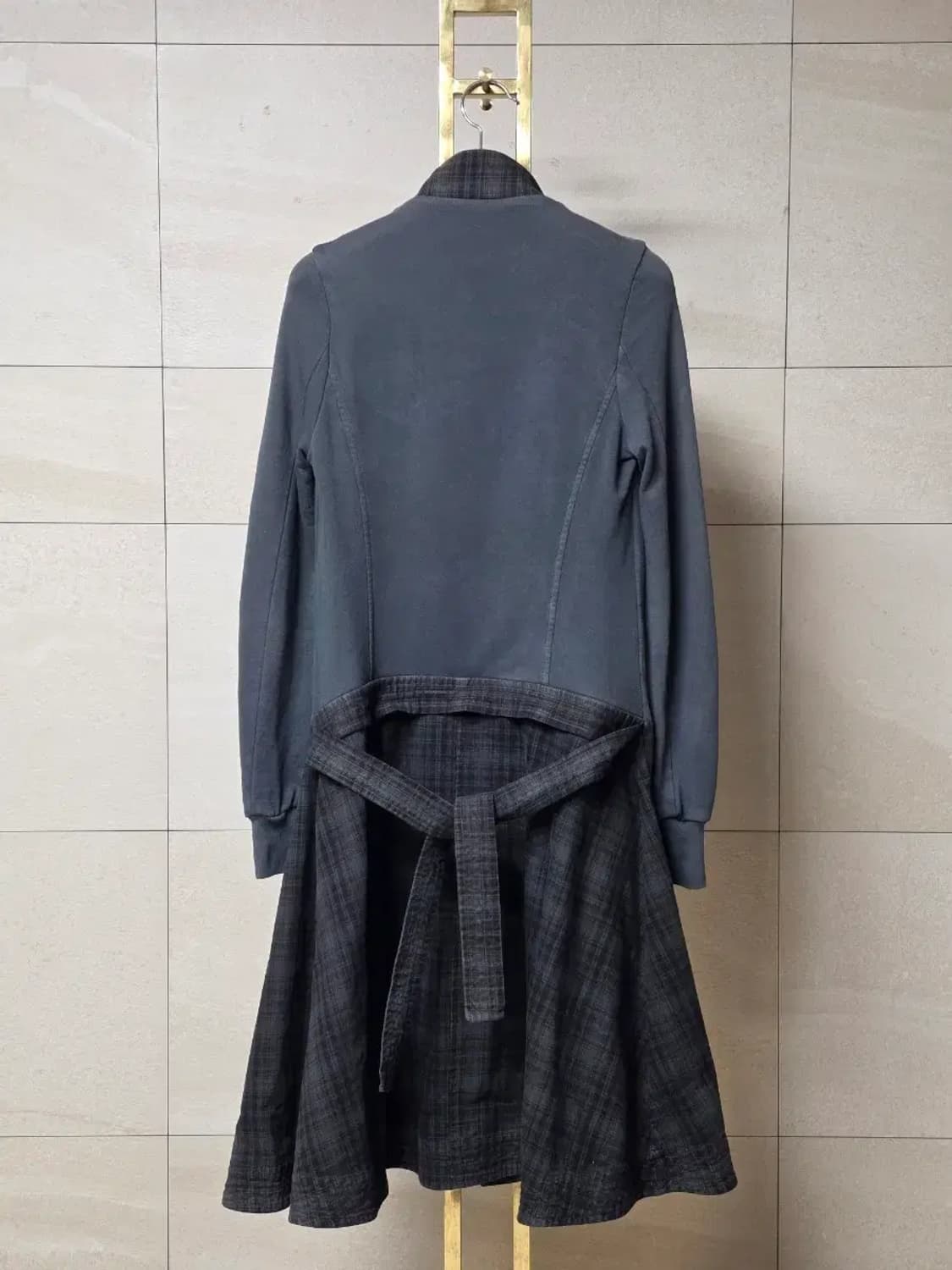 스테판 슈나이더 믹스매치 롱 코트 상품이미지5