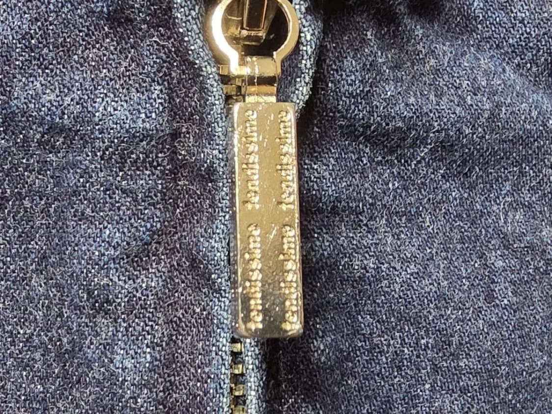 Fendissime 하이넥 데님 자켓 상품이미지4