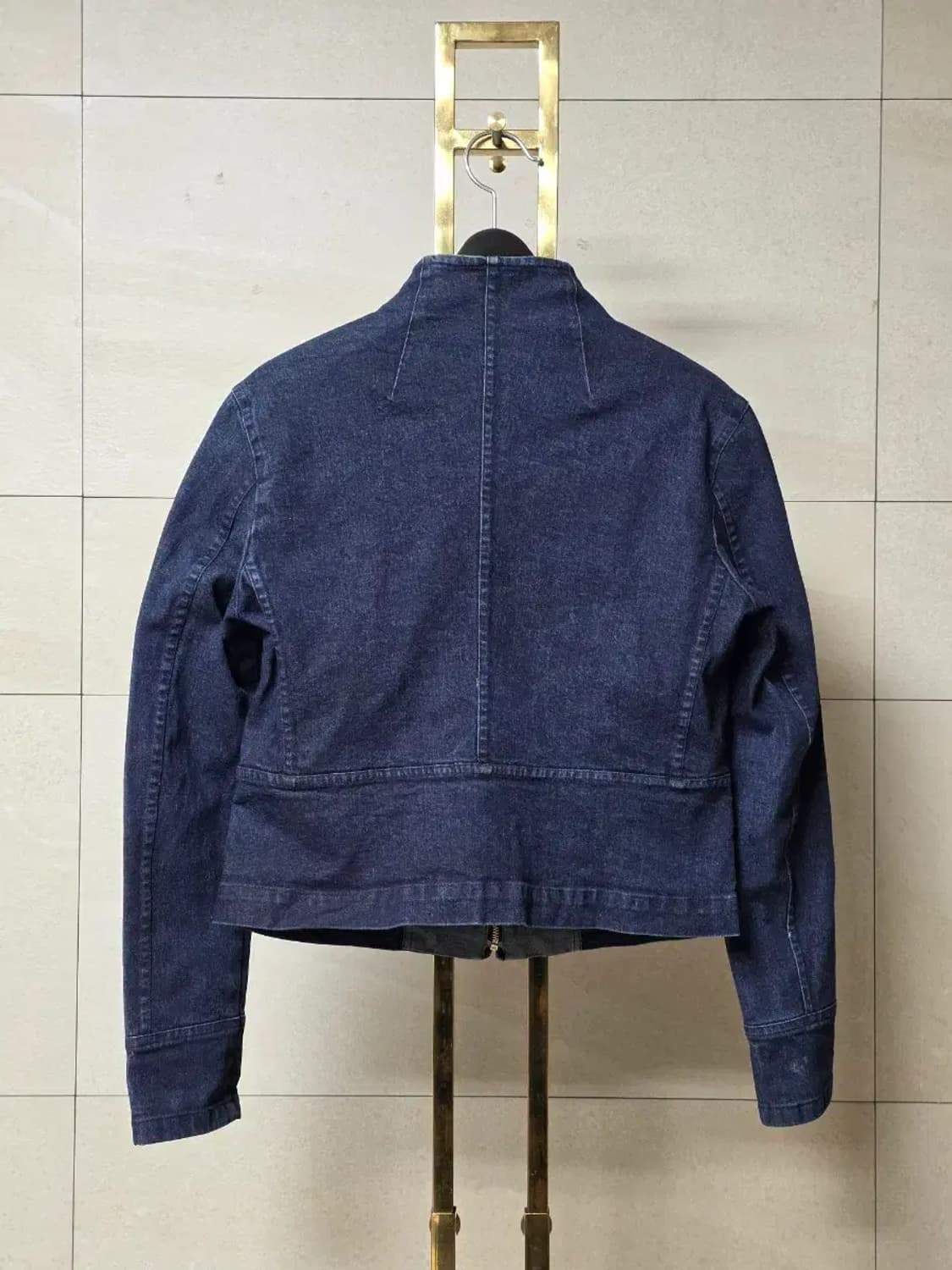 Fendissime 하이넥 데님 자켓 상품이미지5
