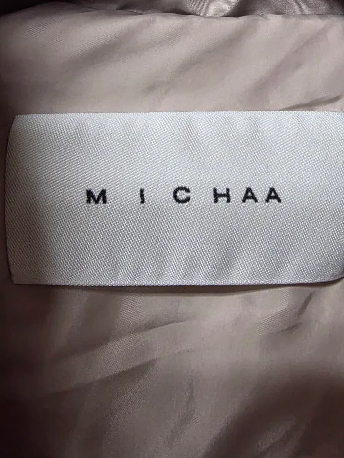 미샤 구스다운 벨티드 패딩 상품이미지2