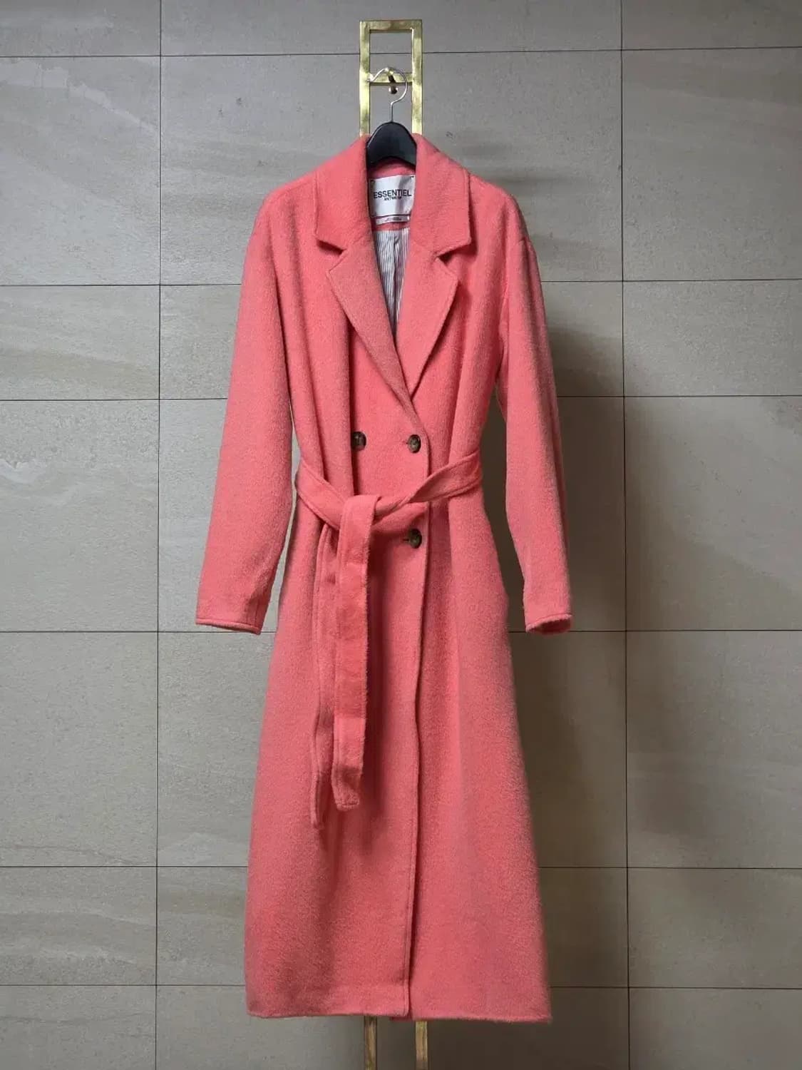 에센셜 앤트워프 모헤어 울 블렌디드 코트 상품이미지1